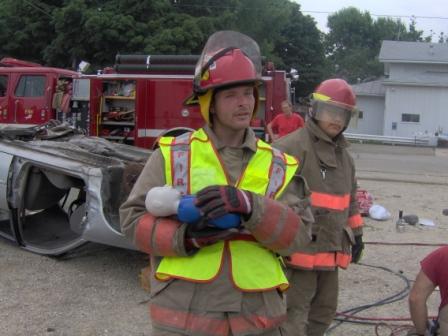 The baby was rescued! Nice job!